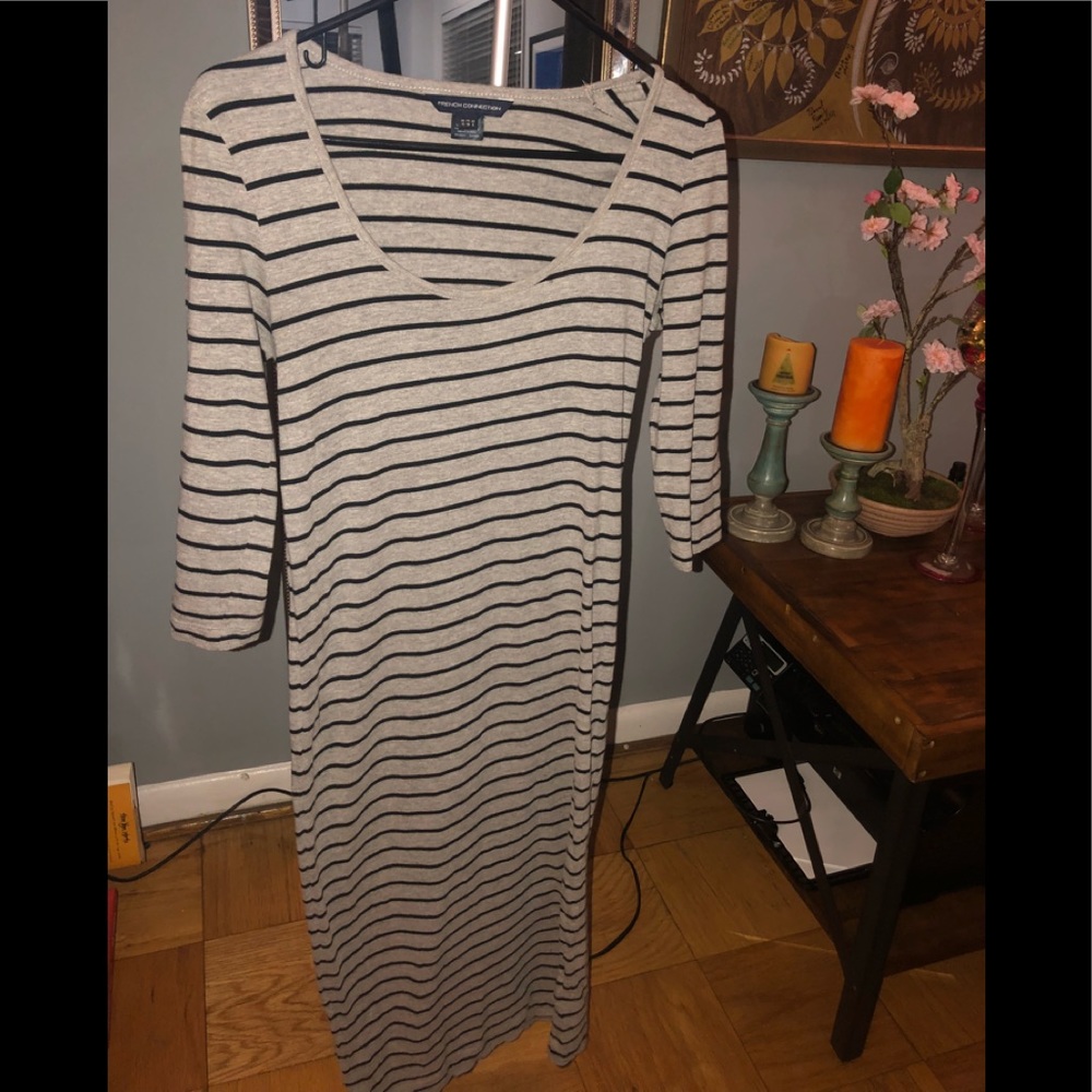 FRENCH CONNECTION MIDI DRESS!